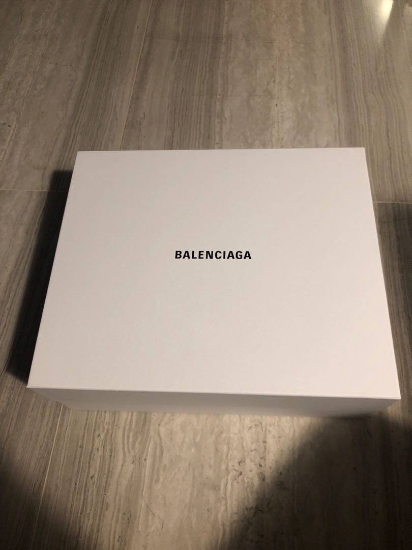 balenciaga original shoe box