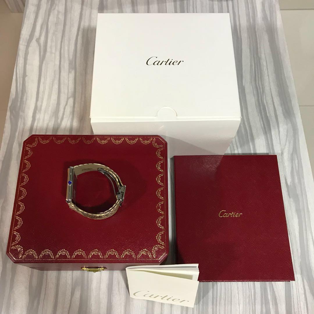 Cartier Tank Solo - Rare Boutique Exclusive Special Edition Python ...