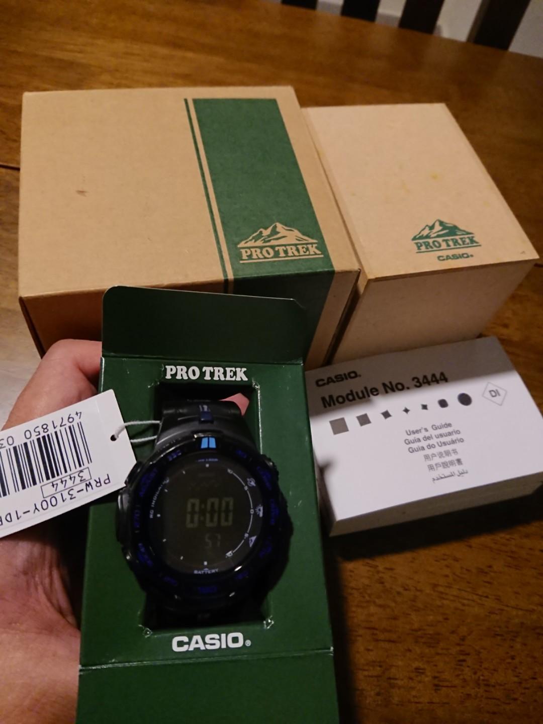 casio protrek 3444