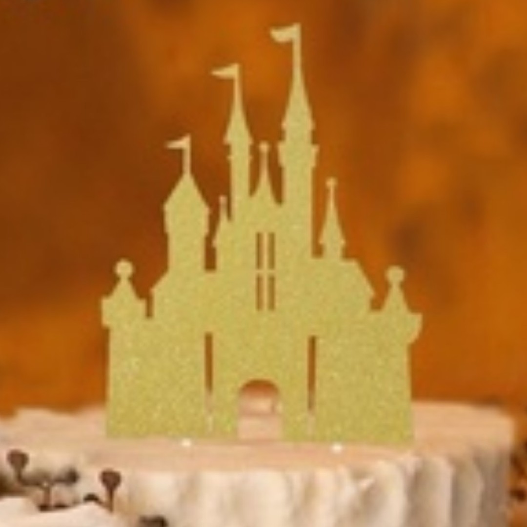 Castle Cake Topper Reka Bentuk Kraf Alat Reka Bentuk Dan Kraf Di