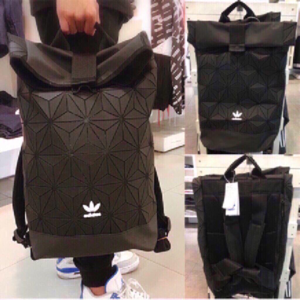 adidas 3d mesh roll top backpack