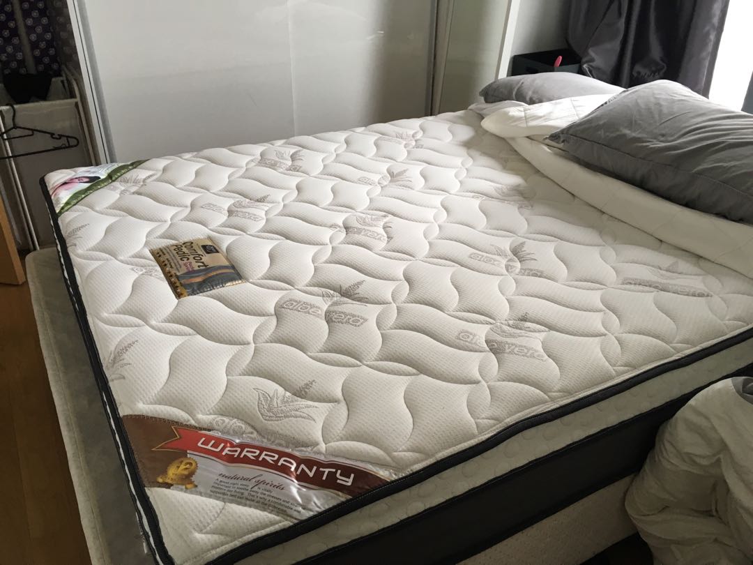 Double Queen Mattress Good Condition Comfort Pedic Furniture Beds Mattresses On Carousell