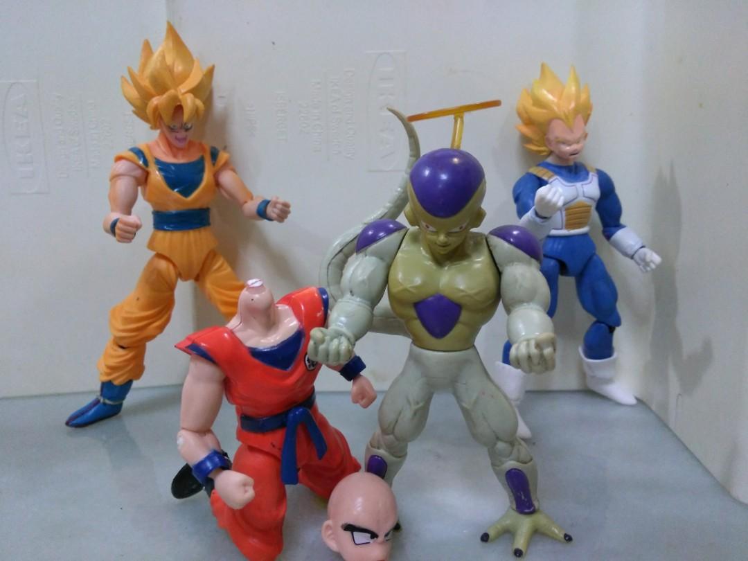 Dragonball Z Krillin Freeza Son Goku Vegeta Toys Games