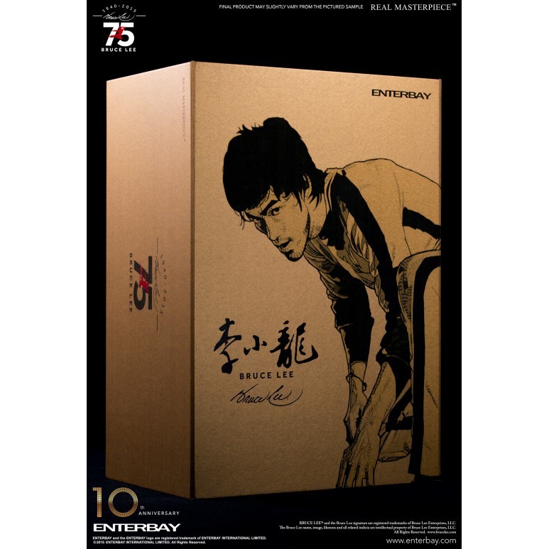 Enterbay bruce lee 75th anniversary 2025