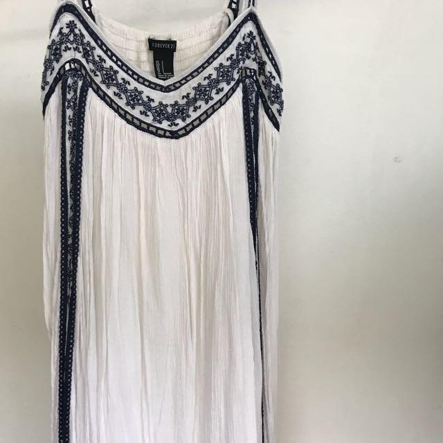 Forever 21 Blue Crochet Dress (Category: Dresses) located in Angeles City. Submitted by msr093 (Listing ID 97862572, Image 2). Description: Type: Top Size: S / EU 36 / UK 8 / US 4 Brand: Forever 21.