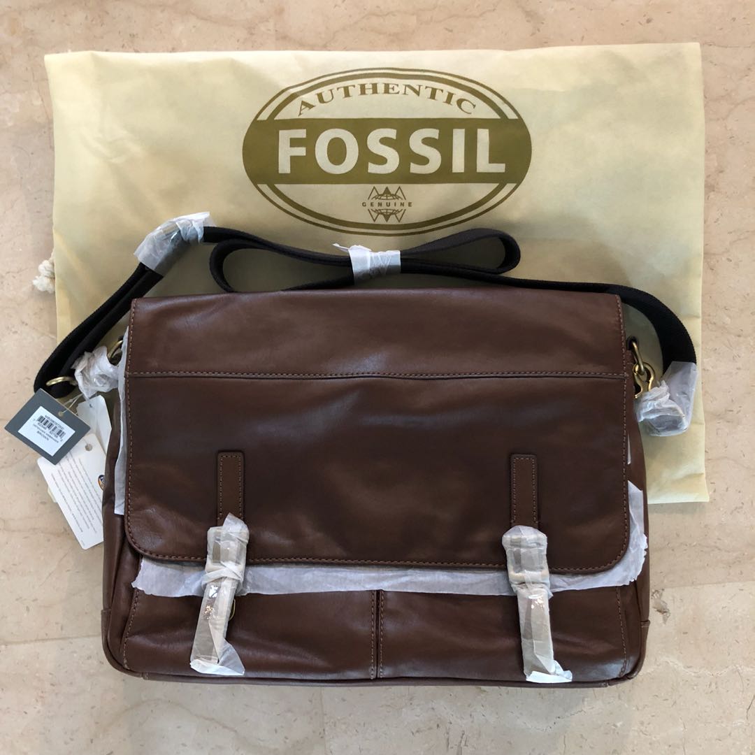 Fossil defender messenger discount bag