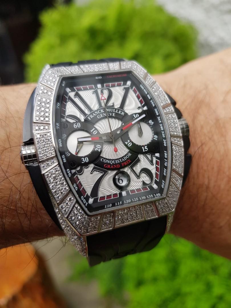 Franck muller conquistador new arrivals diamond