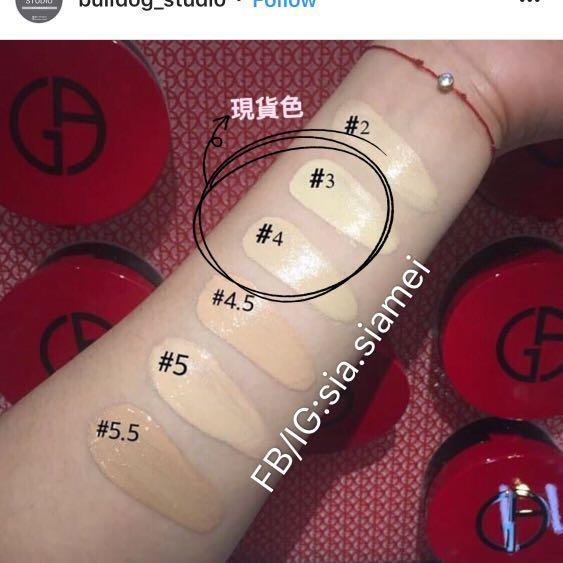 giorgio armani foundation cushion