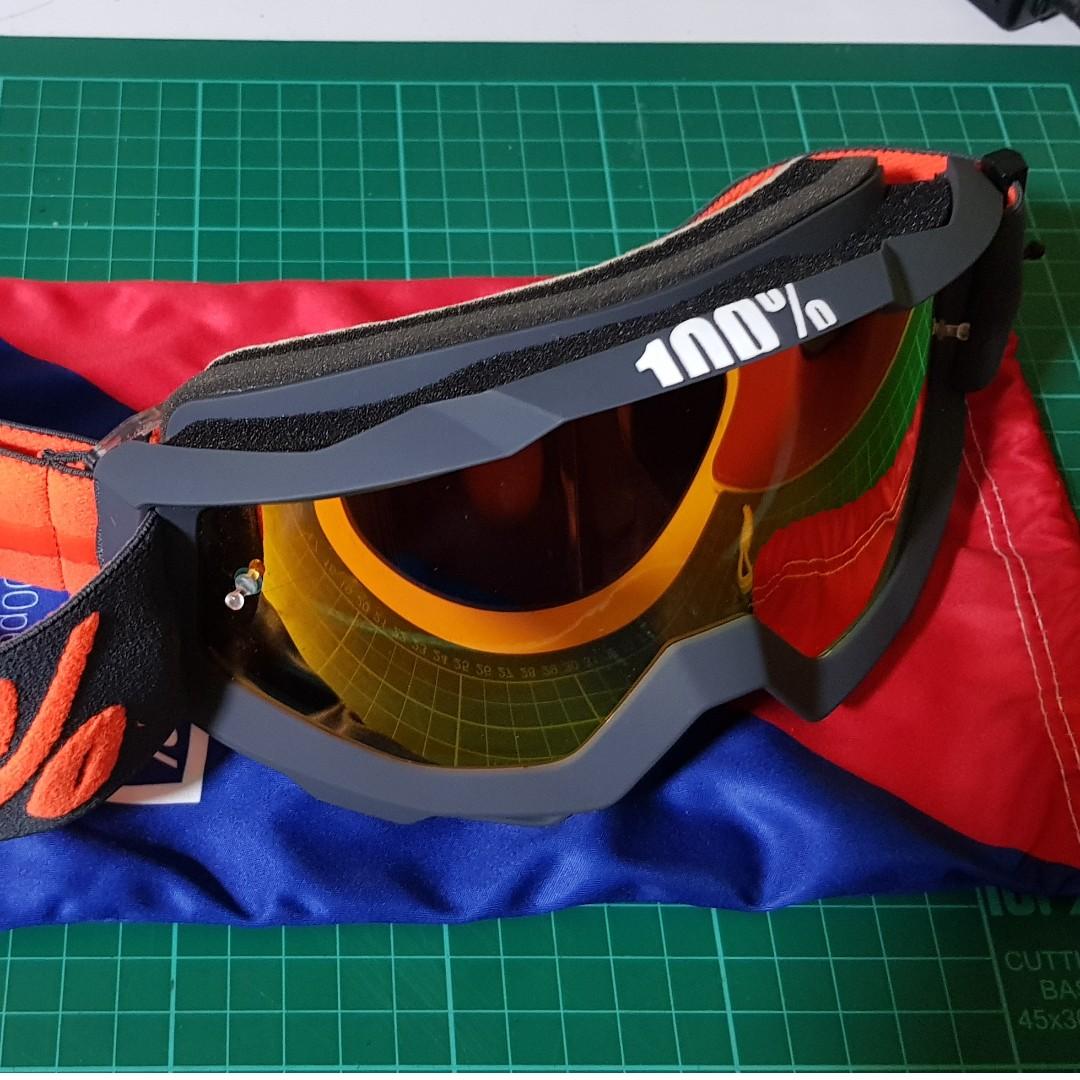 Goggle Mtb 100 Accuri Sports Sports Apparel On Carousell