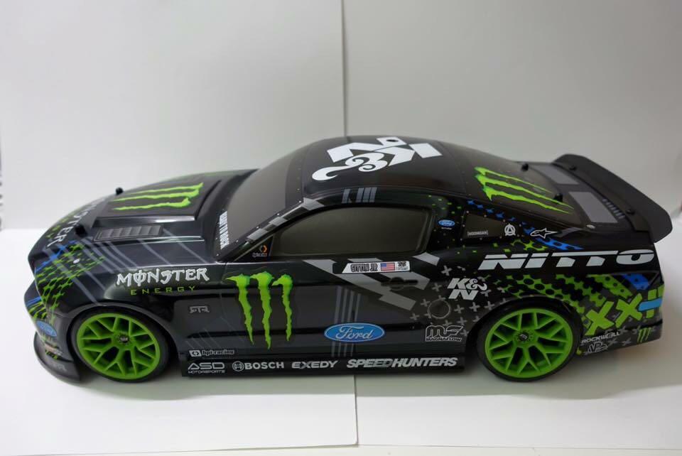 Hpi racing e10 mustang outlet monster energy radio control car