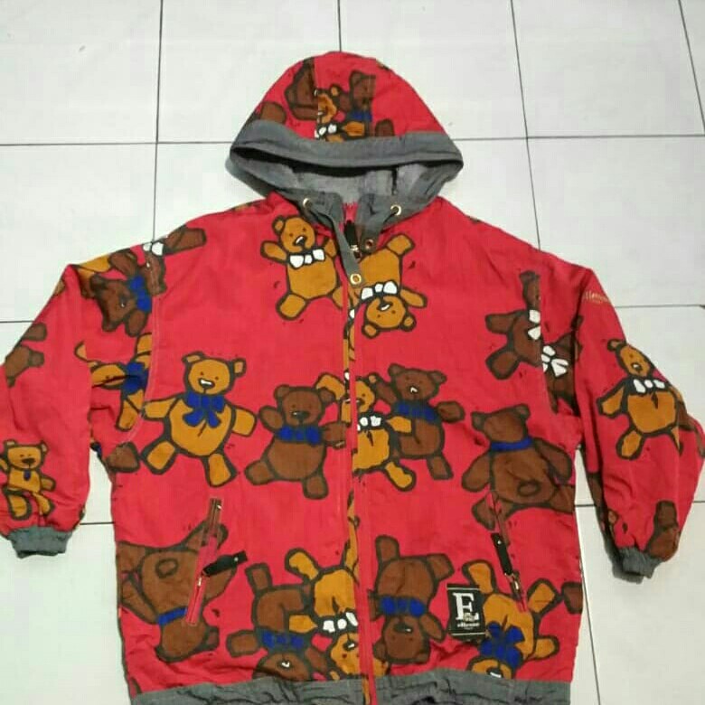 Ellesse teddy bear jacket clearance
