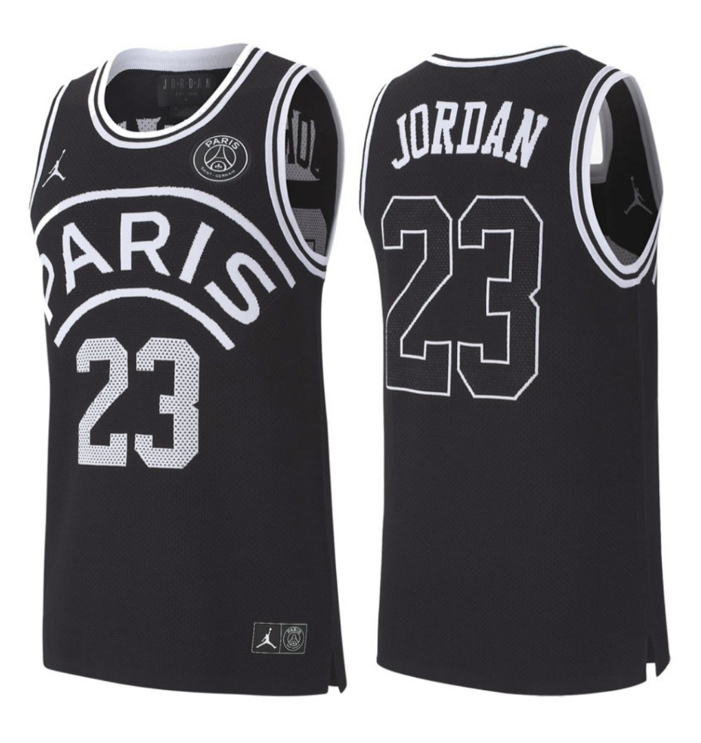 Jordan x PSG * 2 x basketball jersey 