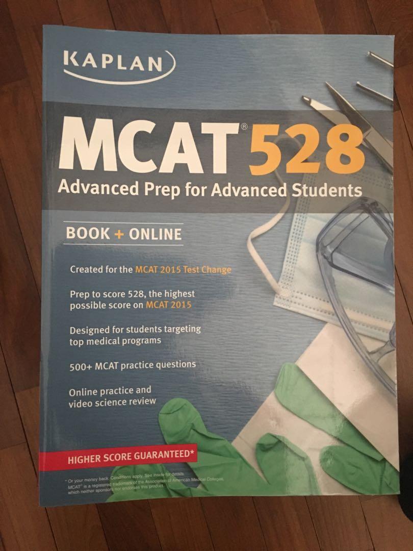 Kaplan Mcat Practice Questions Test Bank 528 Books Stationery