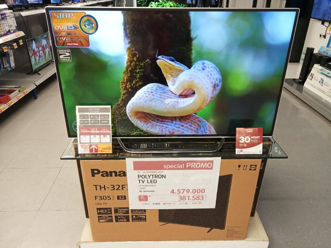 Kredit Polytron Led Tv 43 Pld43s863 Elektronik Tv Perlengkapan Hiburan Di Carousell