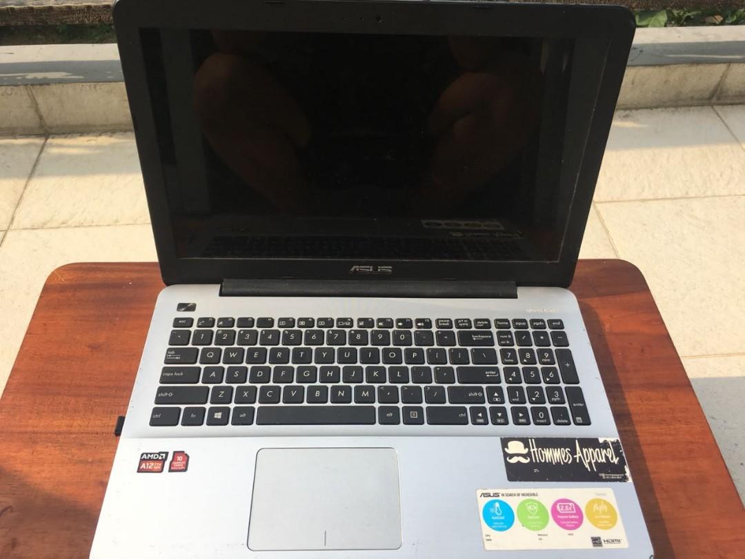 Laptop Asus X555qg Elektronik Komputer Laptop Di Carousell