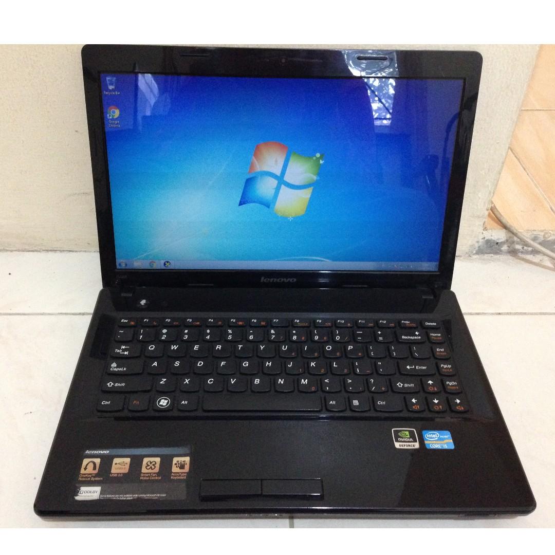 Laptop Gaming Lenovo G480 Core i5 Ram 4GB Hdd 500GB Nvidia GeForce 610M ...