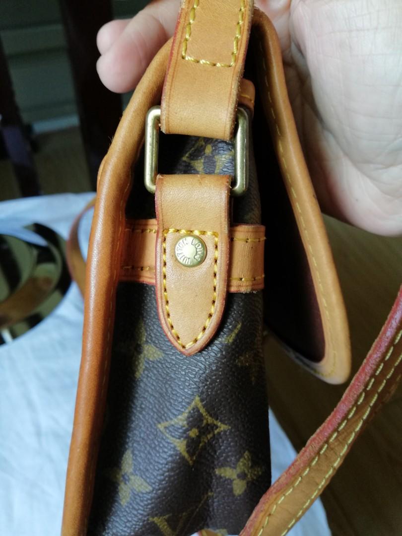 Sologne leather crossbody bag