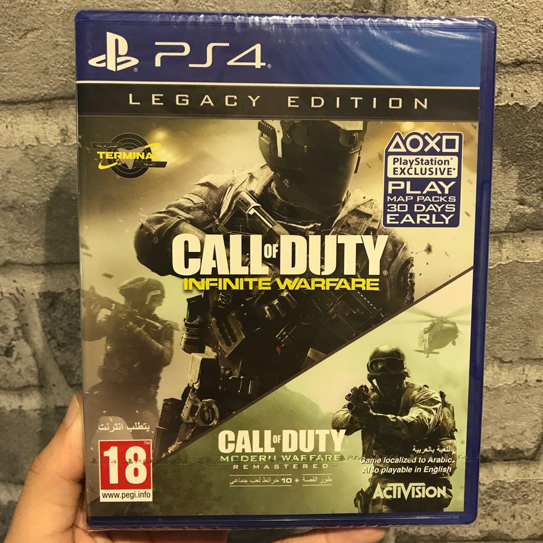 New Ps4 Game Call Of Duty Infinite Warfare Legacy Edition Toys