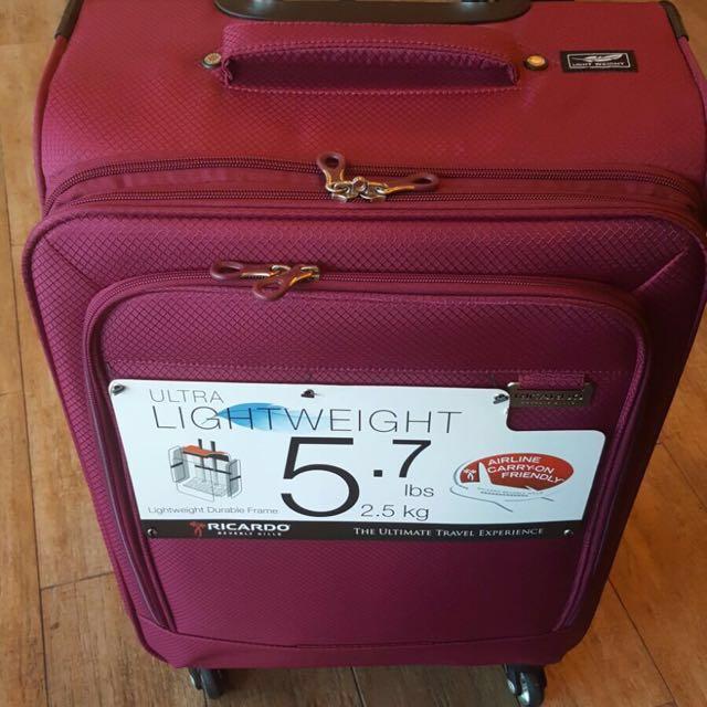 Ricardo ultra lightweight 2024 luggage