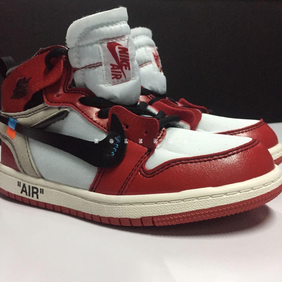 Air jordan 1 clearance off white kids