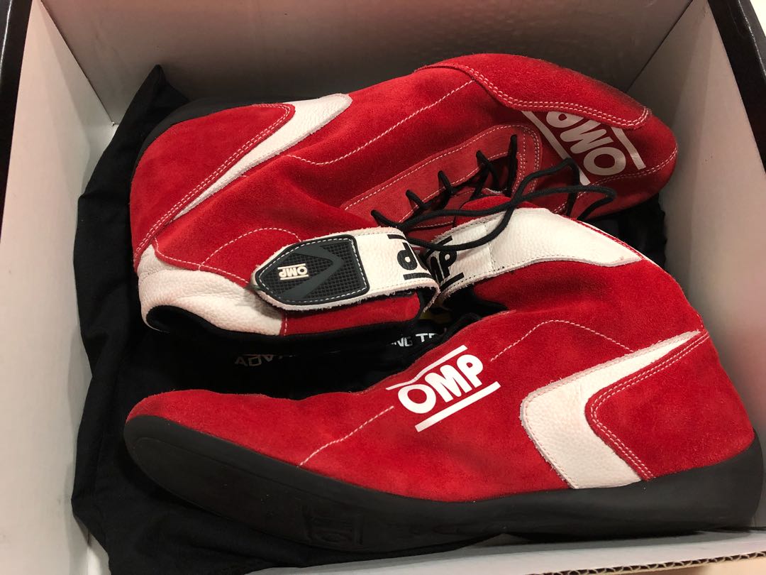 OMP First S racing boots, Car 