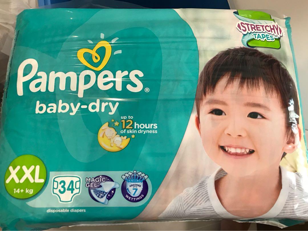 pampers diapers xxl size