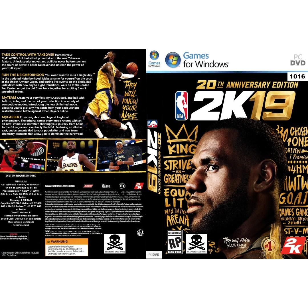 2k19 20th anniversary hotsell