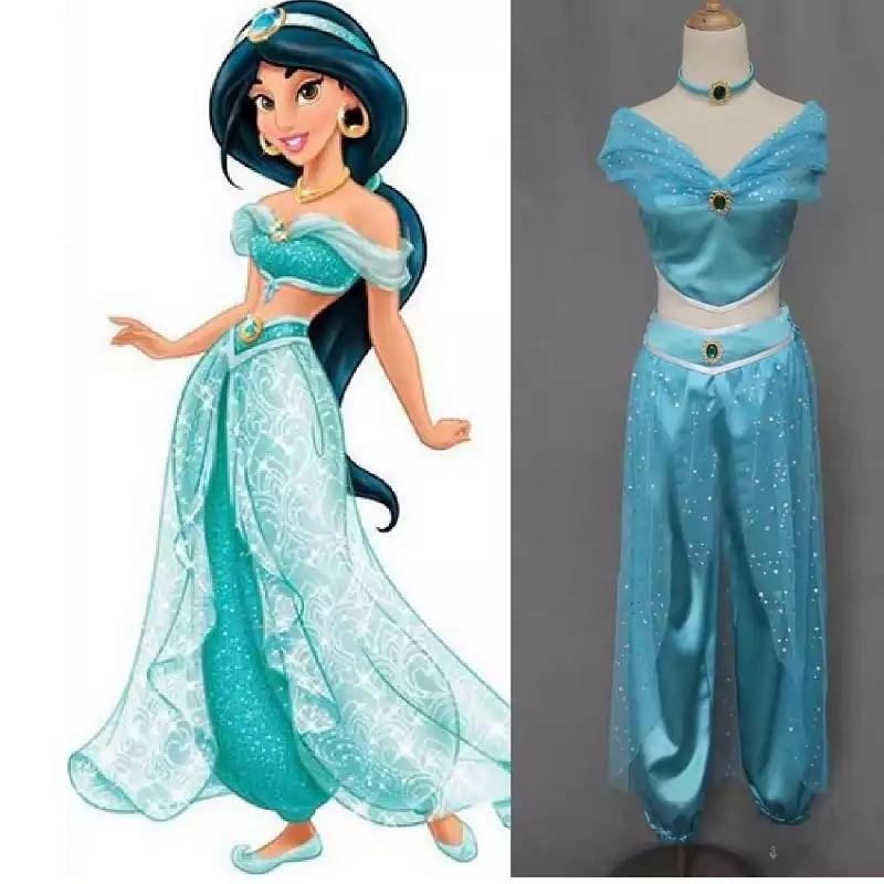 Princess Jasmine Dress Babies Kids Girls Apparel 4 To 7 Years On Carousell