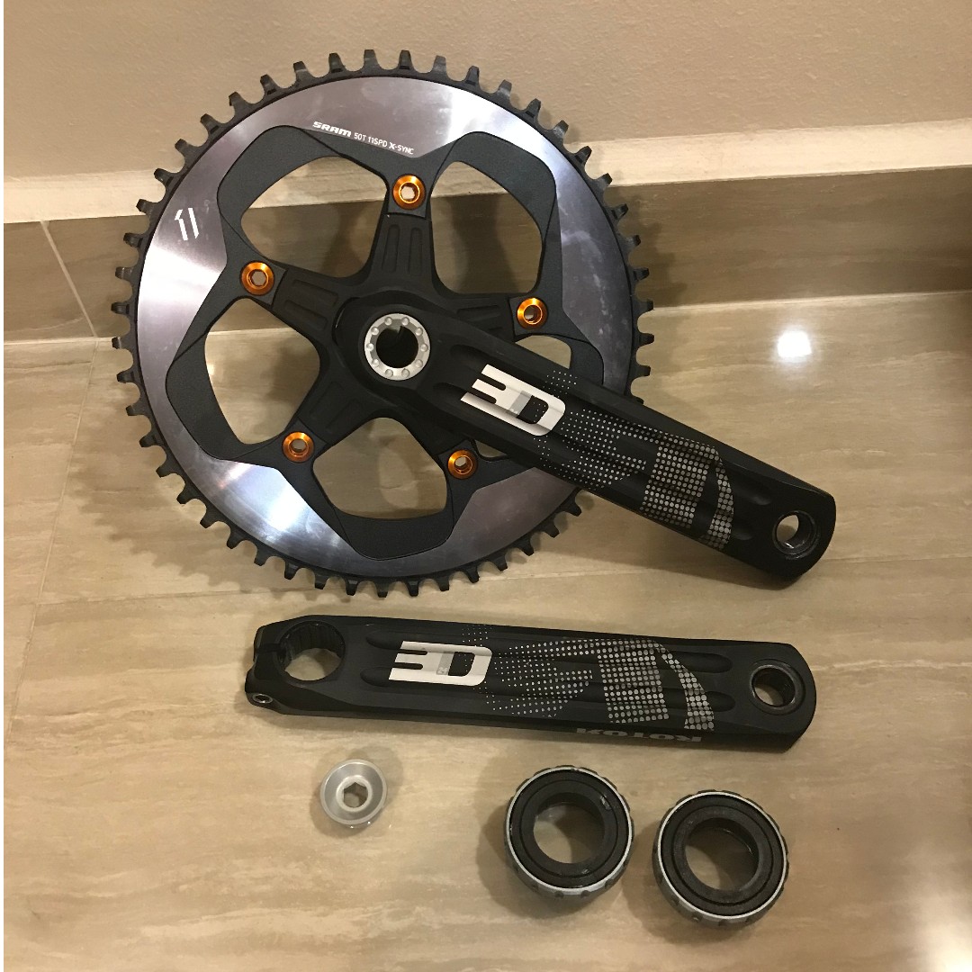 Rotor 3d24 crankset sales