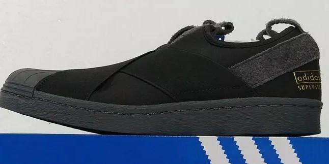 Sepatu Pria Adidas Original Superstar Slipon Original Fesyen Pria Sepatu Sneakers Di Carousell