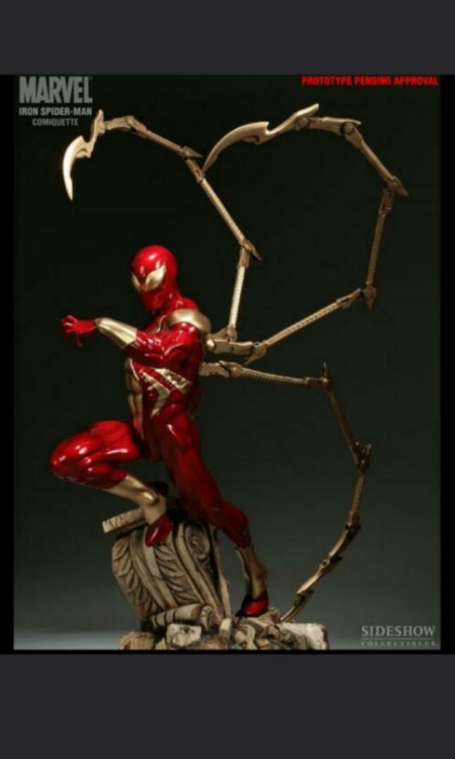 Sideshow Iron Spiderman regular Hobbies Toys Toys Games on