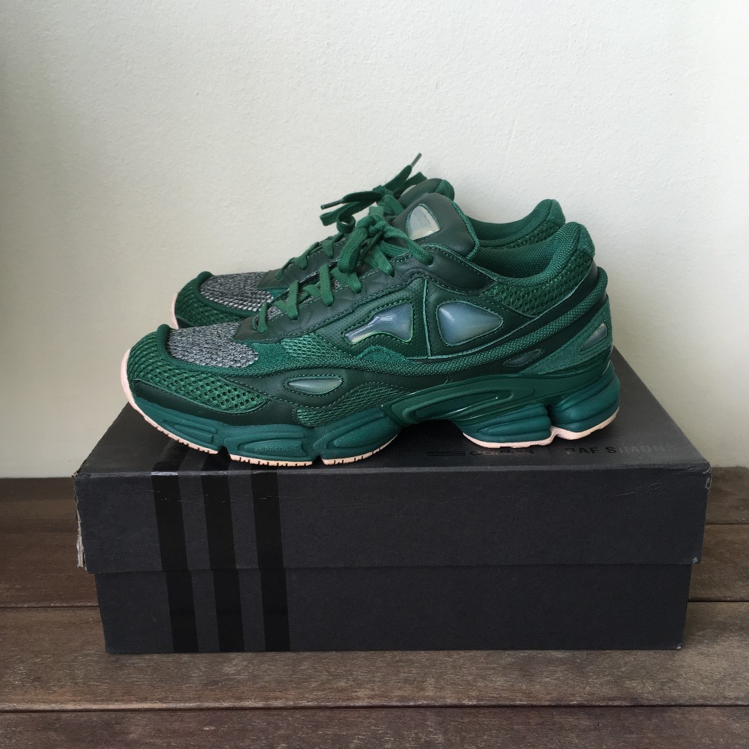 raf simons ozweego green pink