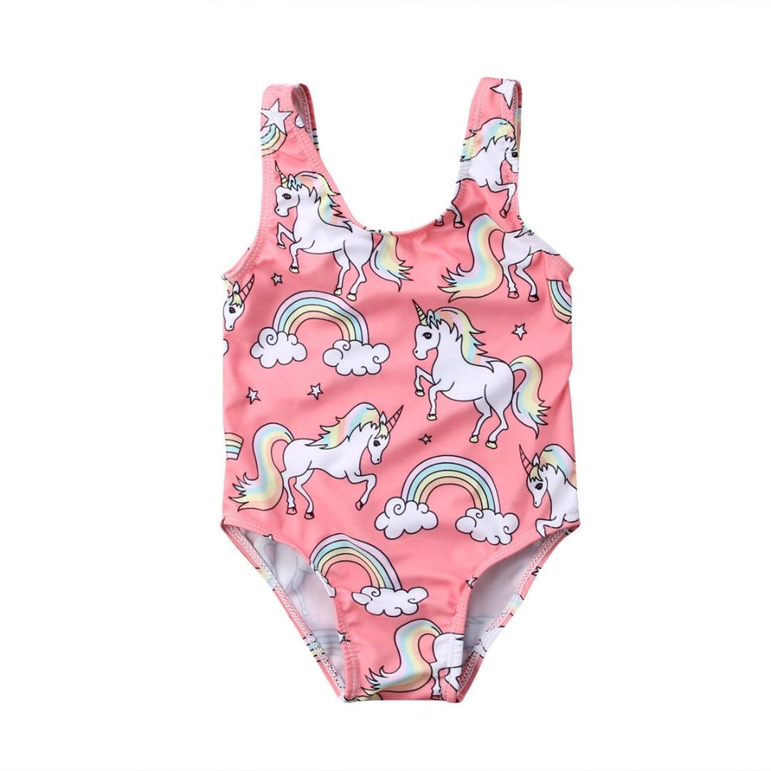 Girls unicorn hotsell swimming costume