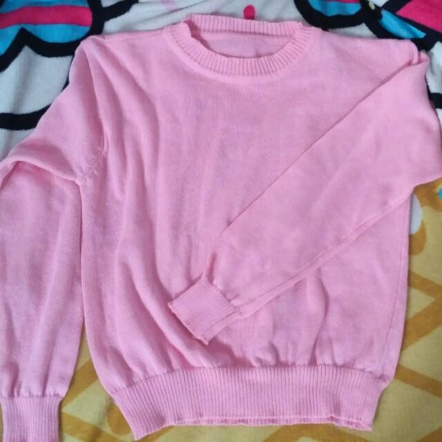 Sweater best sale pink polos
