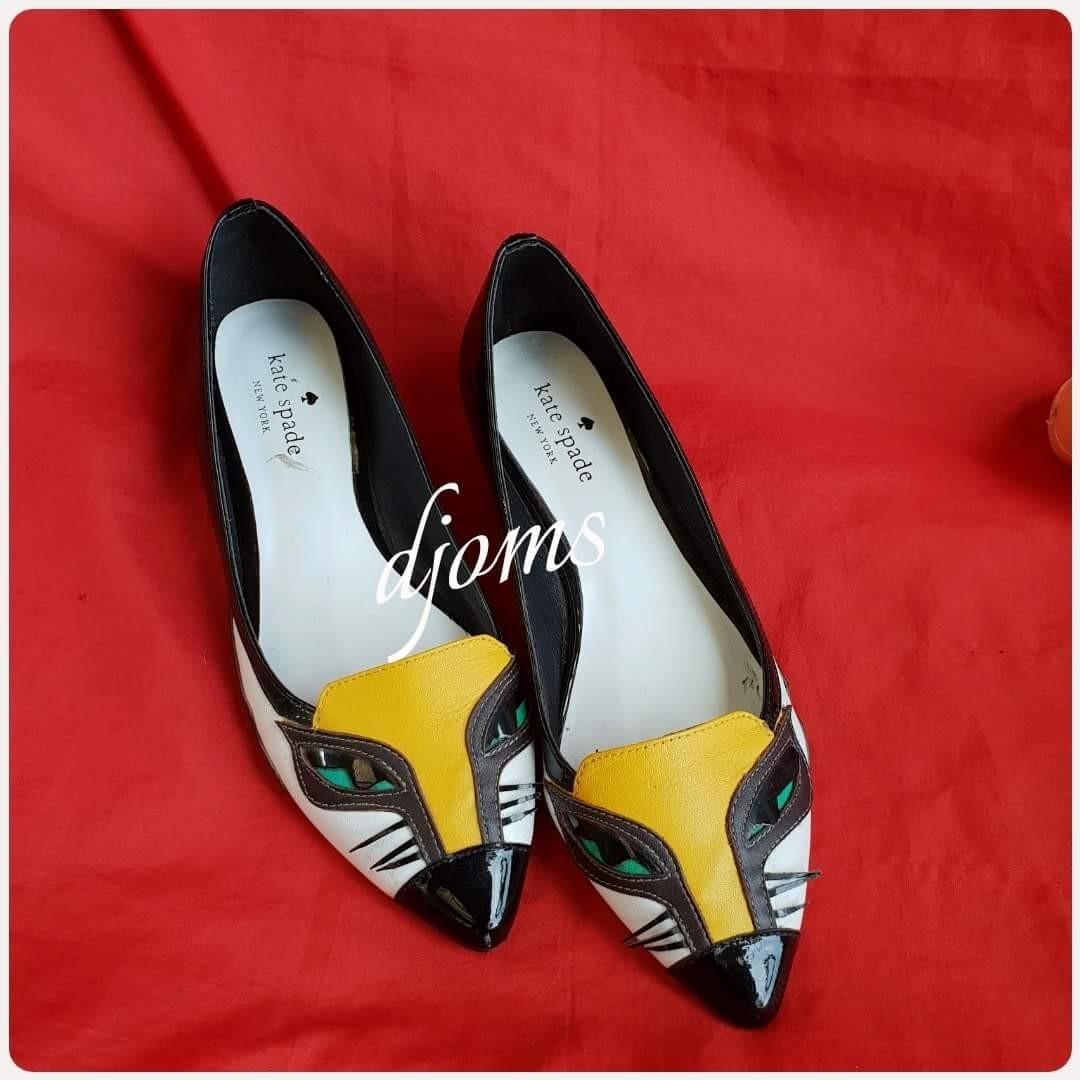 Kate spade hot sale cat face shoes