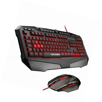 Tecknet backlit X701 Professional Gaming Keyboard (black ...