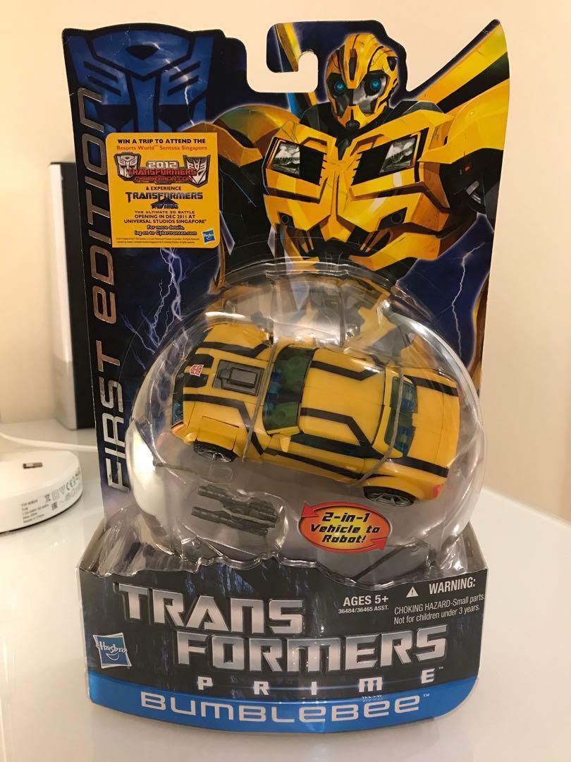Prime Weaponizer Bumblebee Juguetes De Transformers Prime