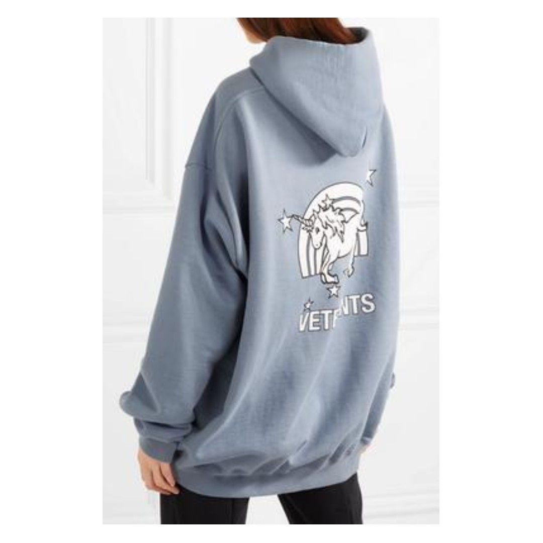 unicorn vetements hoodie