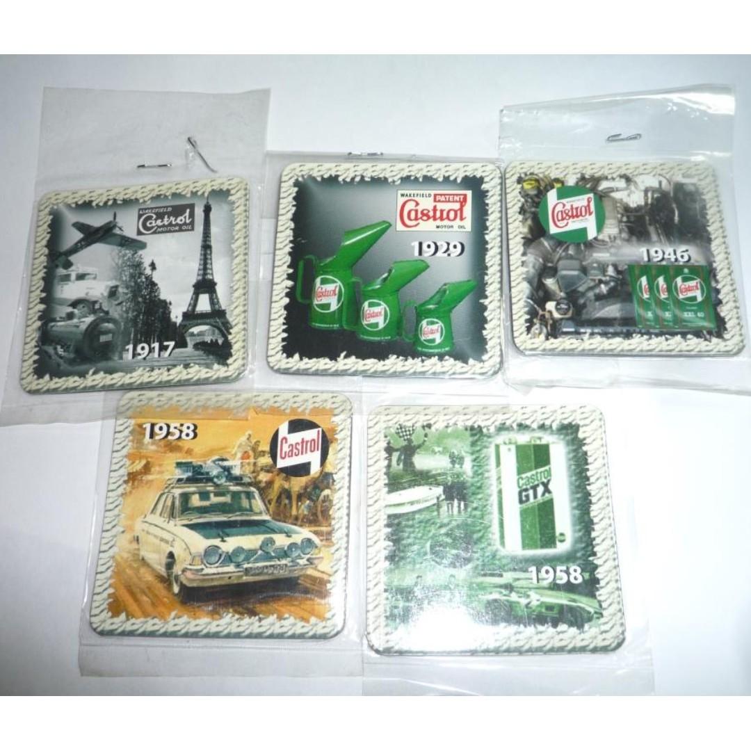 Vintage CASTROL MOTOR OIL New HISTORY FRIDGE MAGNETS, Hobbies & Toys ...