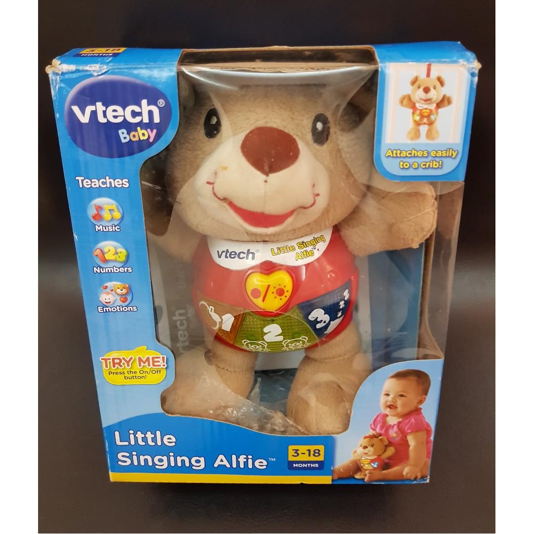vtech little singing bear pink