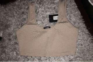 BNWT Fashion Nova Top in Mocha