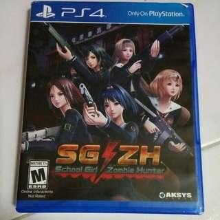Ps4 Playstation Sgzh, School Girl Zombie Hunter