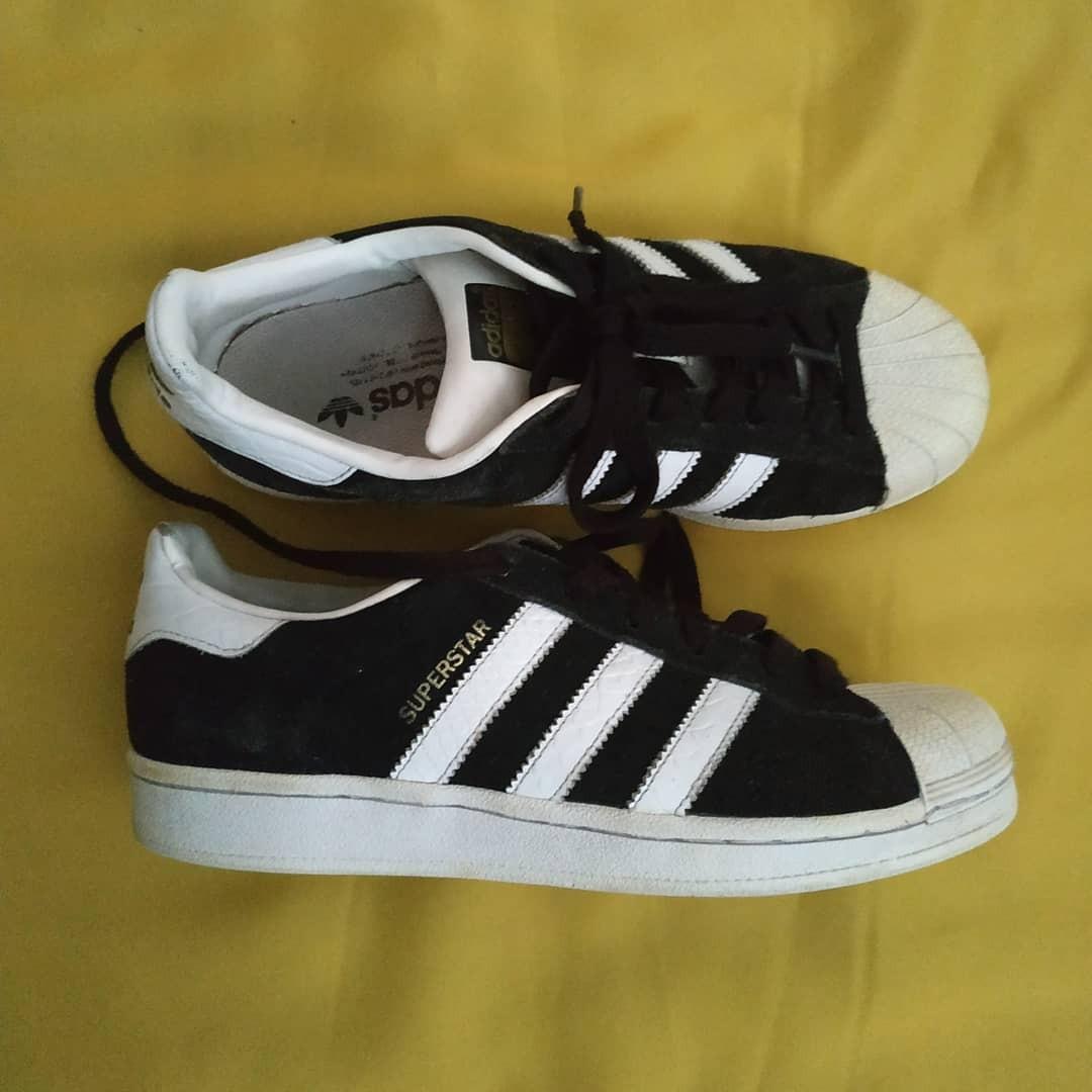 adidas superstar east rivalry black white