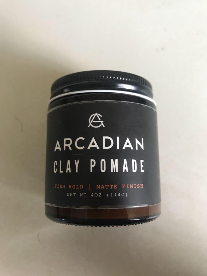 Arcadian Clay Pomade (Old Formulation), Beauty & Personal Care, Men's