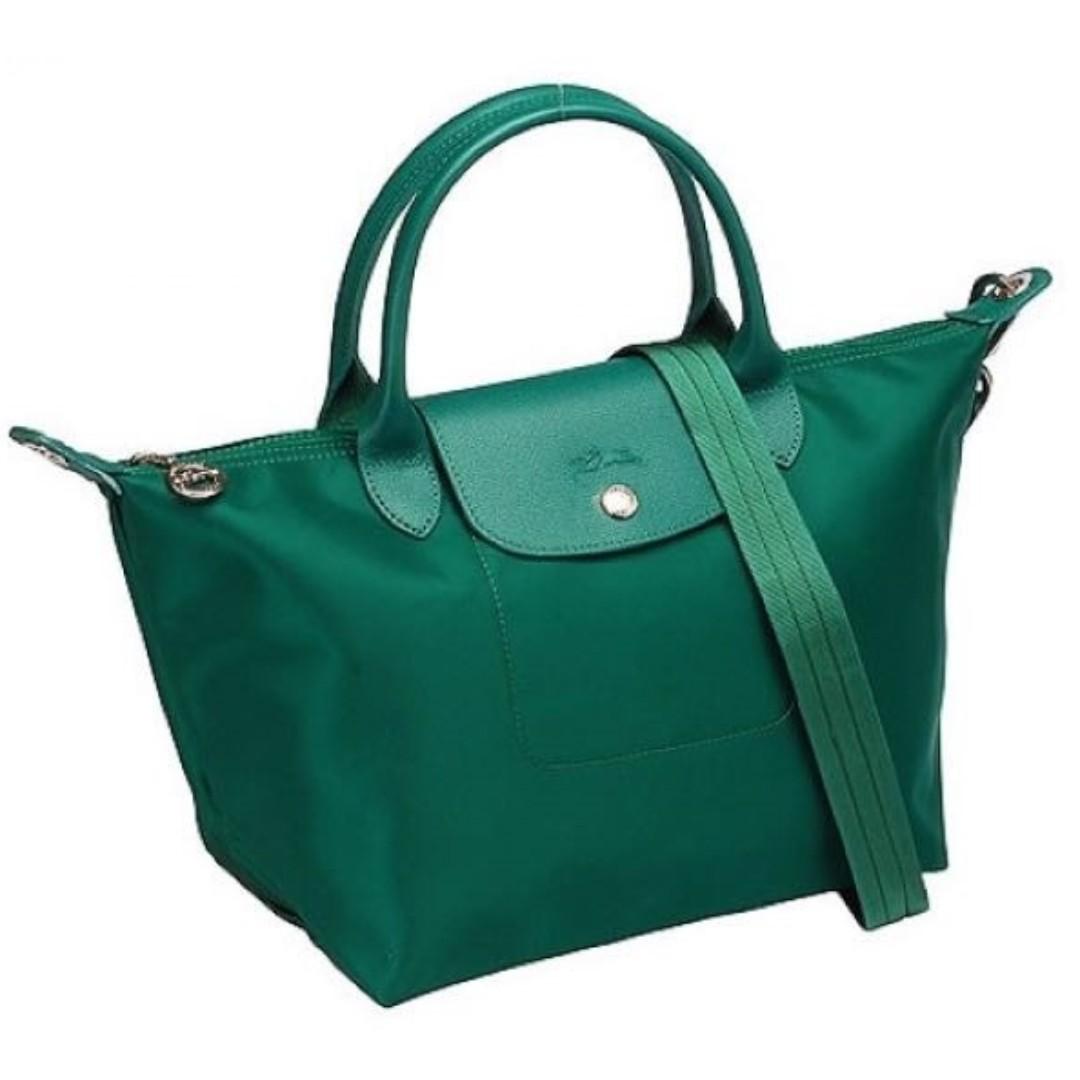 Longchamp neo emerald green clearance