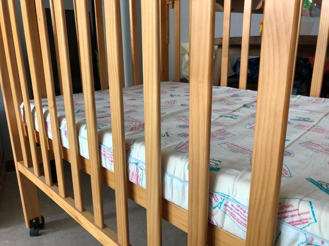 Baby Cot And Babysafe Mattress Babies Kids Cots Cribs On