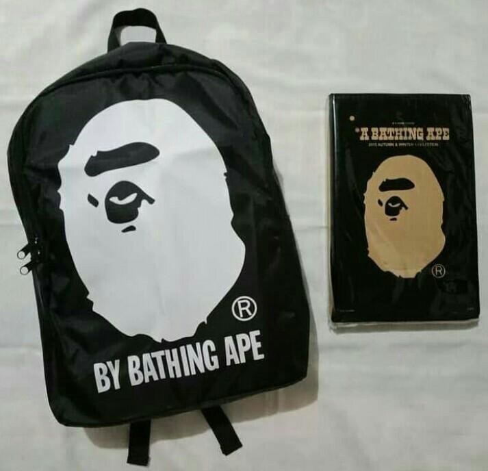 bape head backpack