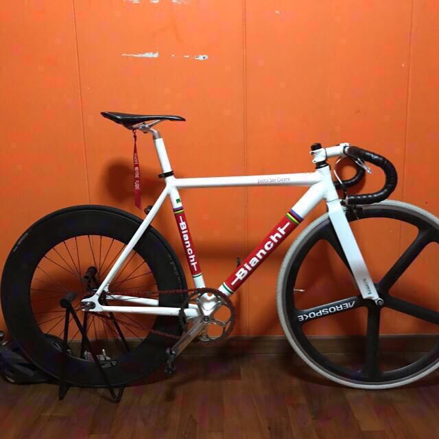 bianchi fixie bike