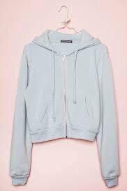 blue crystal hoodie