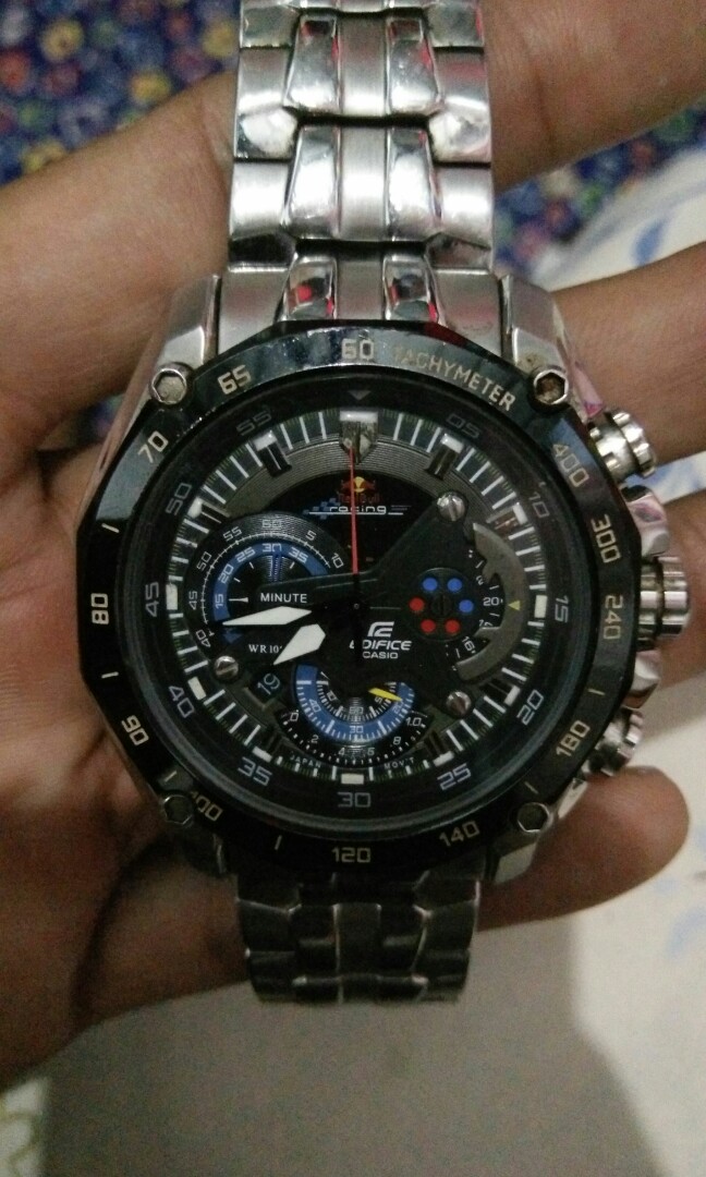 Casio Edifice Redbull Men S Fashion Watches On Carousell